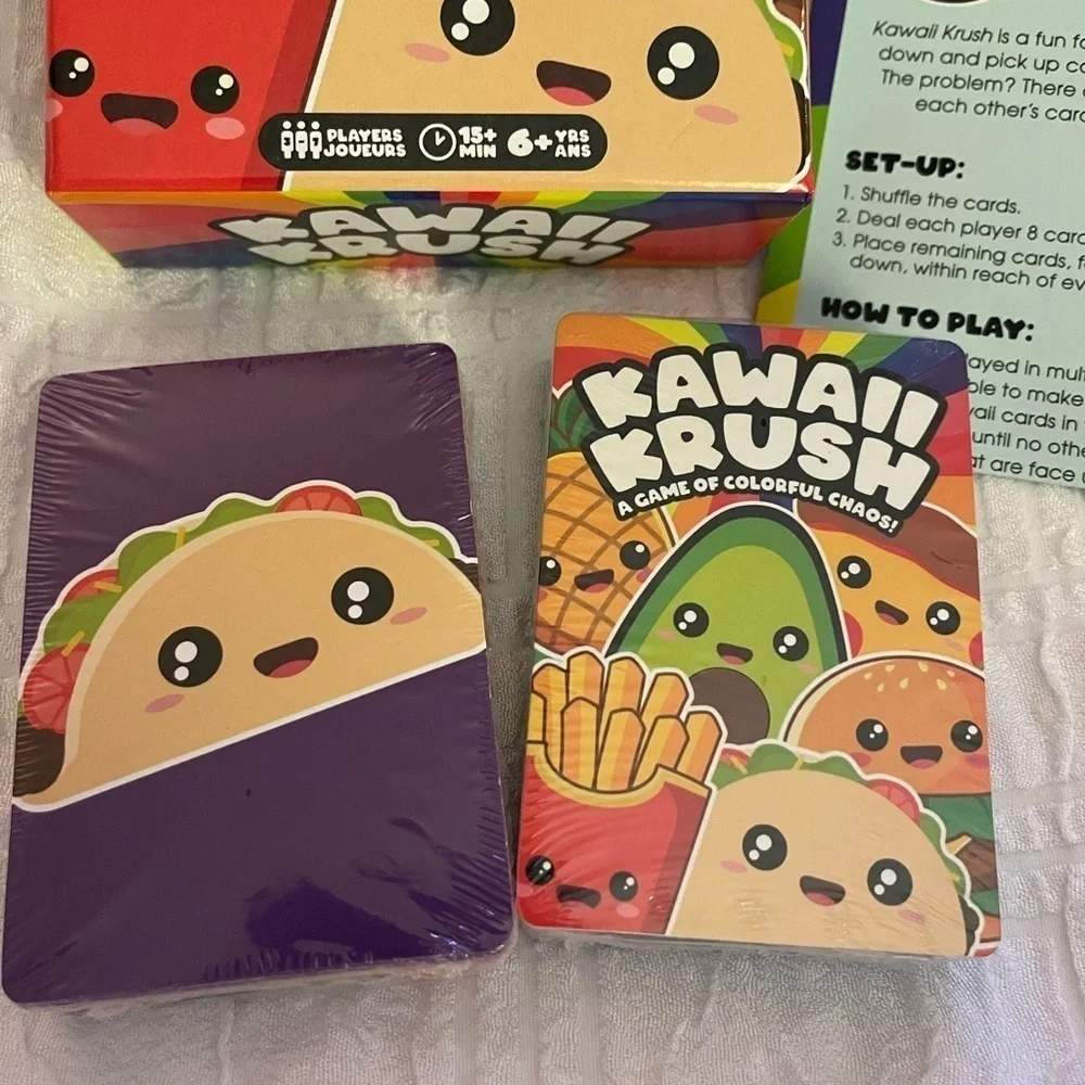 Kawaii Krush Card Game - New Sealed Decks